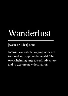 Wanderlust
