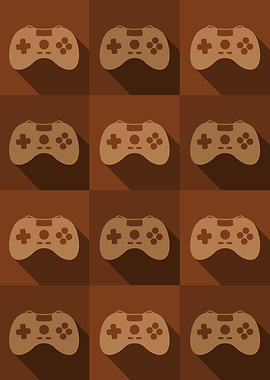 Gamer Controllers Orange