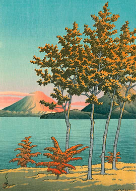 Kawase Hasui Ukiyo E Fuji