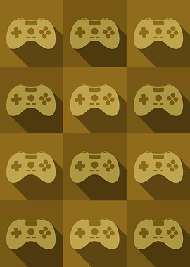 Gamer Controllers Yellow