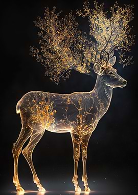 Deer neon