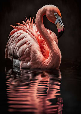 Flamingo Art
