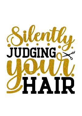Silently judging your hair