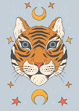Tiger Oracle Card