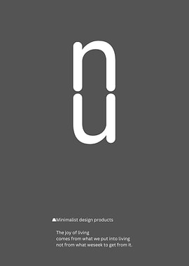 Minimalist design products