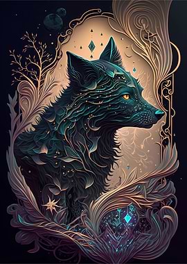 Fantasy world Wolf