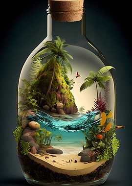 Tropical Bottle