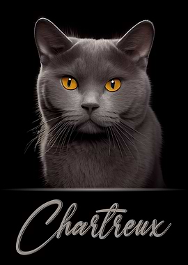 Chartreux Portrait