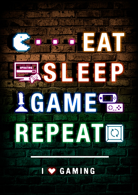 eat sleep game repeat