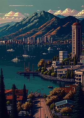Kelowna 2 Pixel Art