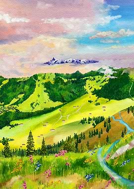 ghibli inspiration nature