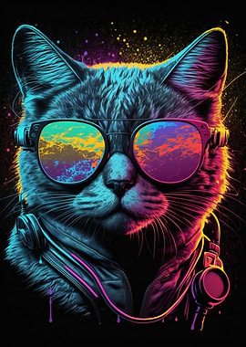 Retrowave Kitty