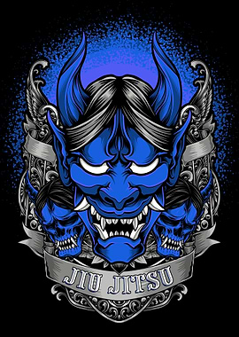 Jiu Jitsu Blue Demon