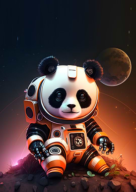 Futuristic Panda