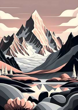 Patagonian Pink Serenity