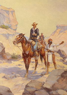 Indian Tracker And Sheriff