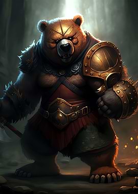 Bear warior