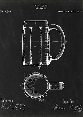 Beer Mug patent