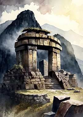 The Temple of the Sun Peru