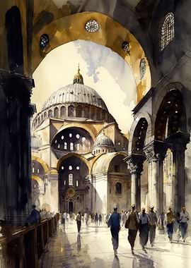 The Hagia Sophia Istanbul