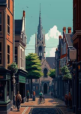 Tilburg Pixel Art
