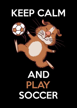 Keep Calm And Play Soccer