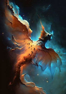 Dragon Nebula Abstract