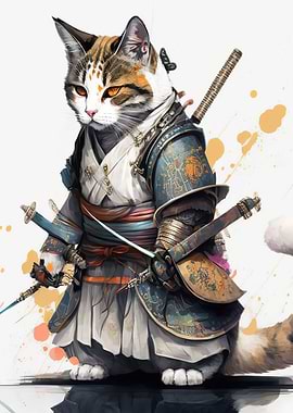 Samurai Cat