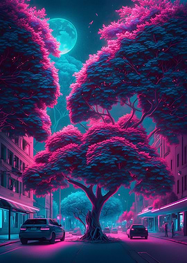 Tree in City