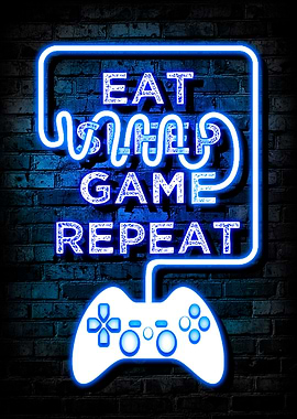 Eat Sleep Game Repeat