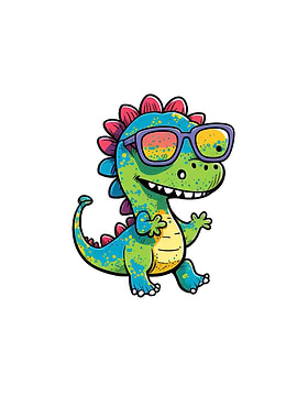Dino with Sunglasses