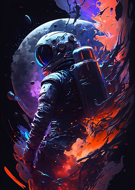 Abstract Space Cyberpunk