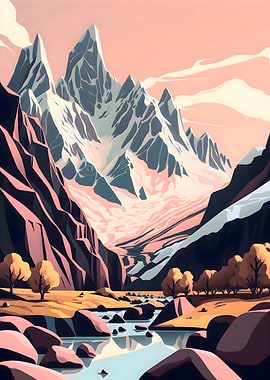 Patagonian Pink Dreams