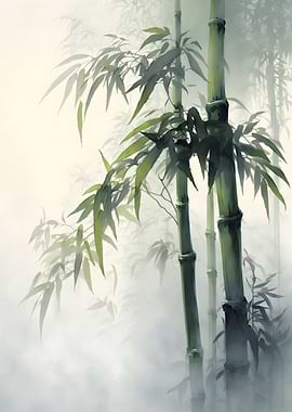 Green Zen Bamboo Paradise