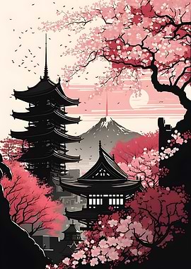 Japanese Pink City
