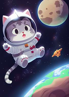 The first meow in space