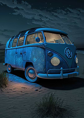 Bus On The Beach