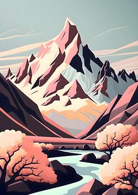 Patagonian Cherry Blossom