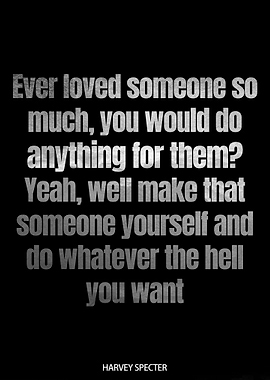 Harvey Specter Quotes