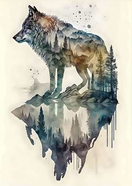 WOLF ABSTRACT