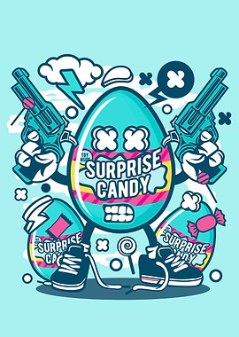 Cartoon Illustration 443