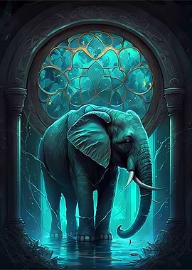 Elephant Mythical world