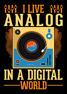 Vinyl Music DJ Record