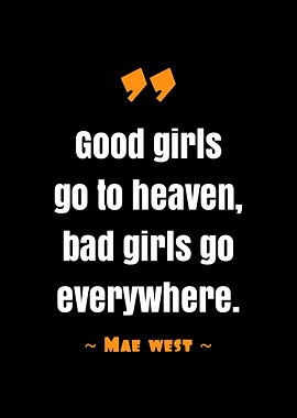 quote Mae west
