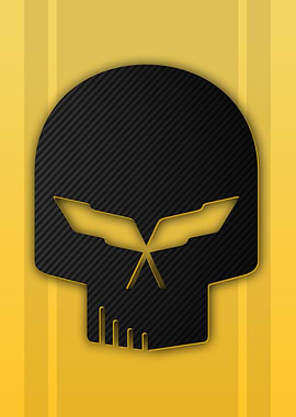 C5 C5R JAKE SKULL CORVETTE