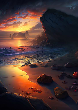 Coastal landscape nature