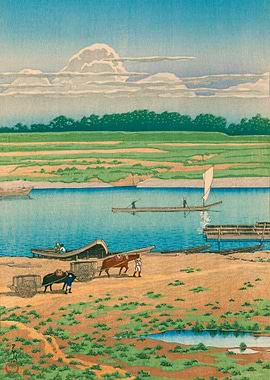 Kawase Hasui Yaguchi Tokyo