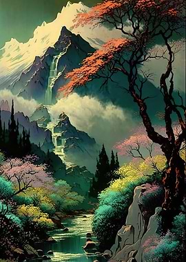 Japanese landscape