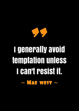 quote Mae west