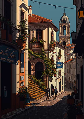 Coimbra Pixel Art